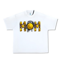White mom lacrosse Urban Heavy Tee - RacoonDesign