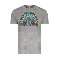 Cloud Rock autism awareness rainbow Vintage Tee - RacoonDesign