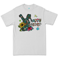 Dove Grey Happy Easter Premium Tee - CowhideDigitalArt