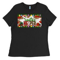 Christmas Santa's Helper Ladies Tee | Teevron