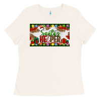 Bone Christmas Santa's Helper Ladies Tee - Artiststas