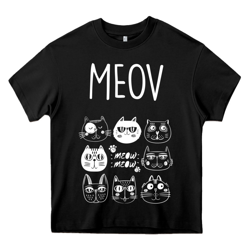 Meow Heavy Core Tee by Bettercallsaul | Teevron