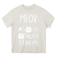 Cream Meow Heavy Core Tee - Bettercallsaul