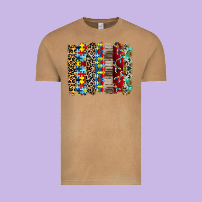 Autism Brushstore Vintage Tee Designed By Racoondesign
