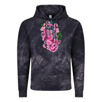 Cloud Black cancer boxing gloves with ribbon Vintage Hoodie - AdoDesignShop
