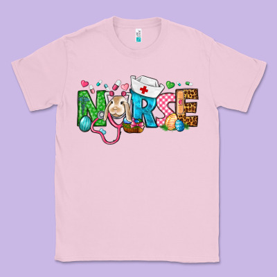 Easter Nurse Classic Tee Designed By Bundleandbundleshop