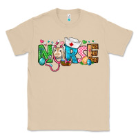 Mushroom Easter Nurse Classic Tee - BundleAndBundleShop