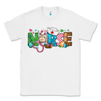 White Easter Nurse Classic Tee - BundleAndBundleShop