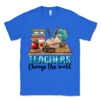 True Royal teachers change the world Classic Tee - BarkalooDesign