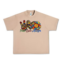 Burro peace love autism sunflower Urban Heavy Tee - RacoonDesign