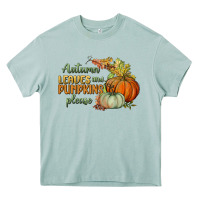 Arona autumn leaves and pumpkins please Heavy Core Tee - BundleAndBundleShop