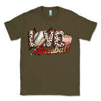 Army Green love baseball Classic Tee - FaDigitalArtStudio