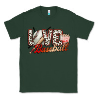 Sports Green love baseball Classic Tee - FaDigitalArtStudio
