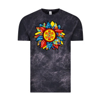 Cloud Black autism sunflower Vintage Tee - RacoonDesign