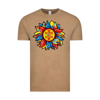 Vintage Coffee autism sunflower Vintage Tee - RacoonDesign