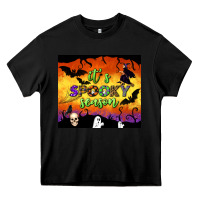 Black it's spooky season tumbler Heavy Core Tee - BundleAndBundleShop