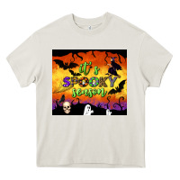Cream it's spooky season tumbler Heavy Core Tee - BundleAndBundleShop