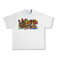 Lunar Rock peace love autism Urban Heavy Tee - RacoonDesign