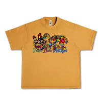 Peanut Butter peace love autism Urban Heavy Tee - RacoonDesign