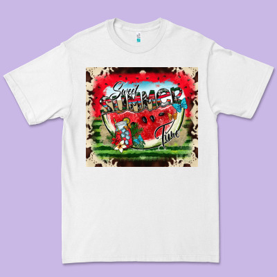 Summer Vibes Premium Tee Designed By Cowhidedigitalart