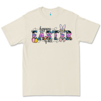 Bone Happy Easter Y'all Premium Tee - CowhideDigitalArt