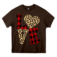 Chocolate Brown Love Heavy Core Tee - Bettercallsaul