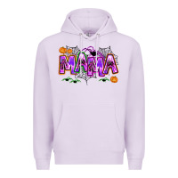 Lilac halloween mama Premium Hoodie - AdoDesignShop
