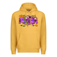 Mustard halloween mama Premium Hoodie - AdoDesignShop