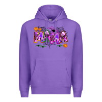Purple halloween mama Premium Hoodie - AdoDesignShop