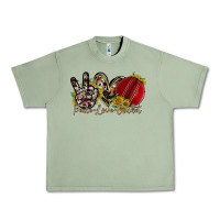 Oil Green peace love cricket Urban Heavy Tee - RacoonDesign
