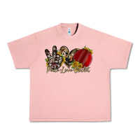 Salmon peace love cricket Urban Heavy Tee - RacoonDesign