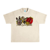 Sandshell peace love cricket Urban Heavy Tee - RacoonDesign