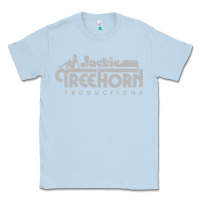 Dusty Blue jackie treehorn productions Classic Tee - DesigneFamous