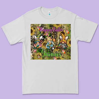 Easter Gnome Celebration Premium Tee Designed By Cowhidedigitalart