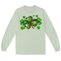 Matcha st. patricks day shamrocks Long Sleeve Tee - BarkalooDesign