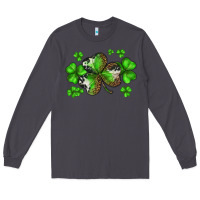 Smoke st. patricks day shamrocks Long Sleeve Tee - BarkalooDesign