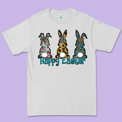 Happy Easter Premium Tee Designed By Cowhidedigitalart