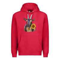 Cardinal dark goat Premium Hoodie - RanaPortraitStore