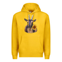 Lemon dark goat Premium Hoodie - RanaPortraitStore