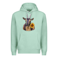 Seafoam dark goat Premium Hoodie - RanaPortraitStore