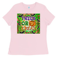 Thick Or Treat Tumbler Ladies Tee | Teevron