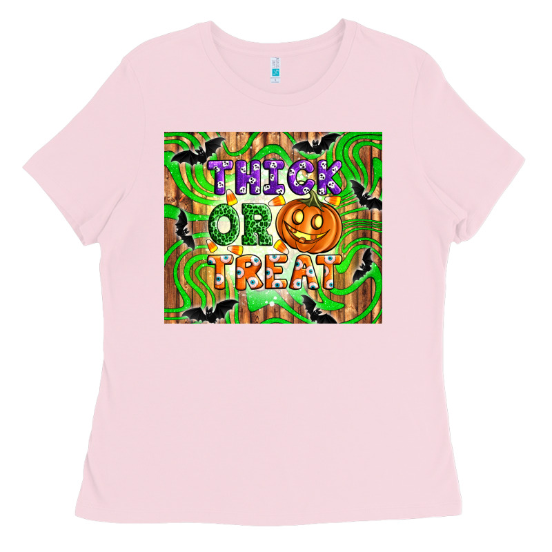 Thick Or Treat Tumbler Ladies Tee by Artiststas | Teevron