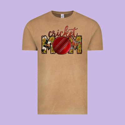 Cricket Mom Vintage Tee Designed By Racoondesign