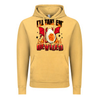 Vintage Mustard i will take em deviled Vintage Hoodie - AdoDesignShop