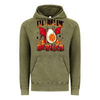 Vintage Olive i will take em deviled Vintage Hoodie - AdoDesignShop
