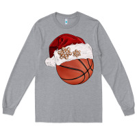 Heather Grey Christmas sports Long Sleeve Tee - BarkalooDesign