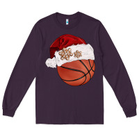 Plum Christmas sports Long Sleeve Tee - BarkalooDesign