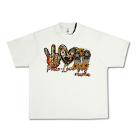 Pistachio peace love dog mama Urban Heavy Tee - RacoonDesign