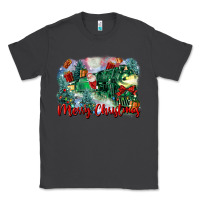 Smoke merry christmas santa polar express Classic Tee - FaDigitalArtStudio