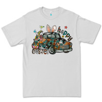 Dove Grey Happy Easter Premium Tee - CowhideDigitalArt